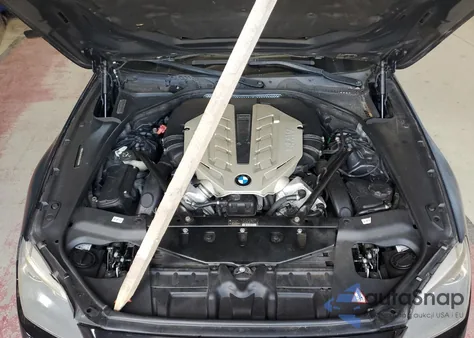 2012 BMW 650 I z USA, uszkodzony, nr VIN WBALZ3C51CDL72730